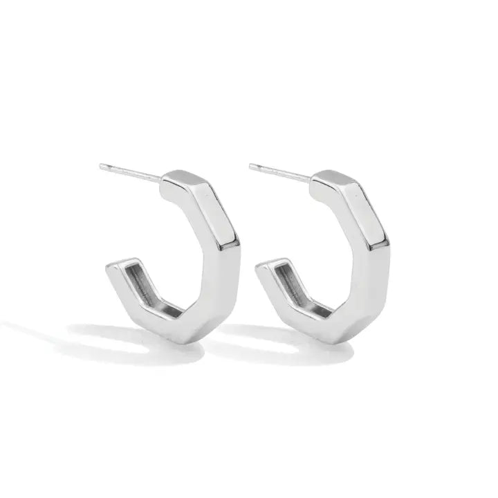 Thick Octagon Hoops