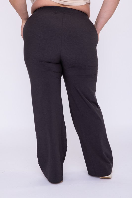 CURVY Straight Leg Active Pants