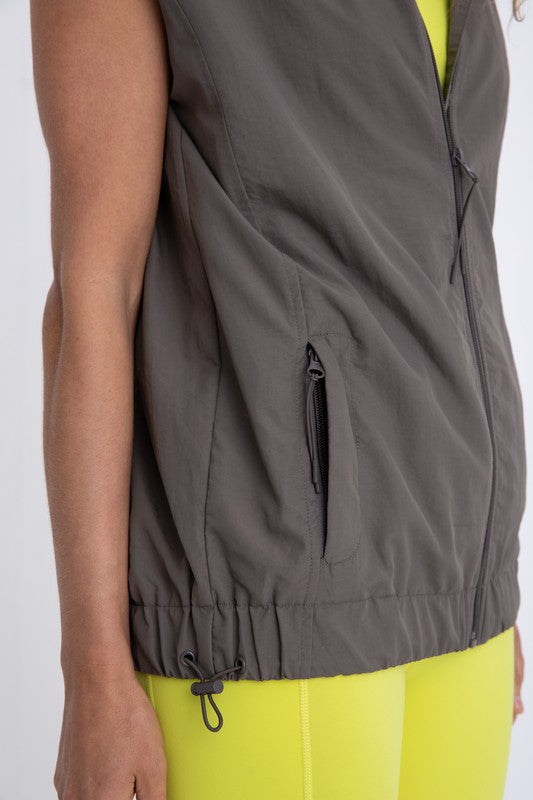 Oversized Bungee Active Vest