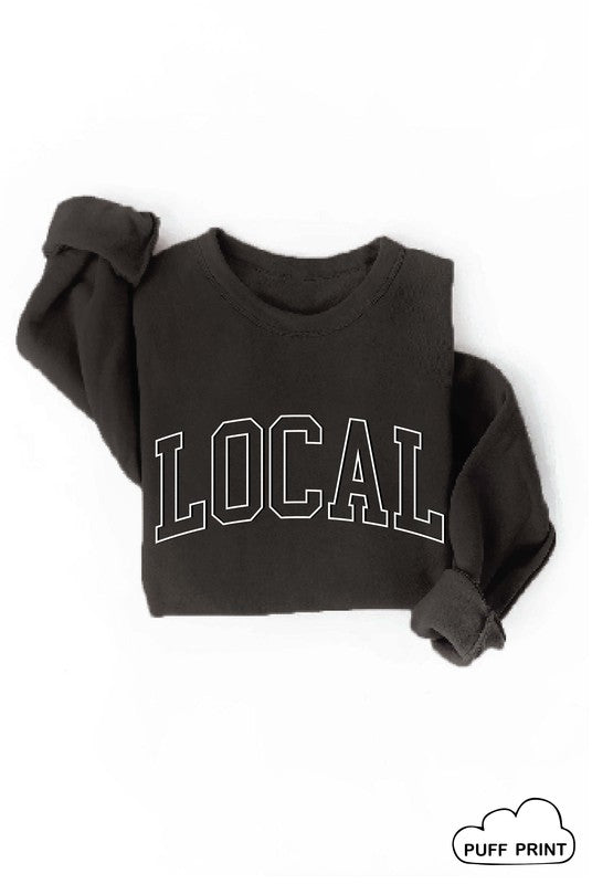 LOCAL Puff Print Sweatshirt