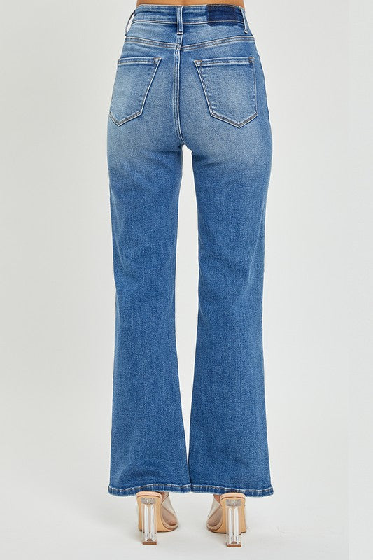 Risen High Rise Straight Jean