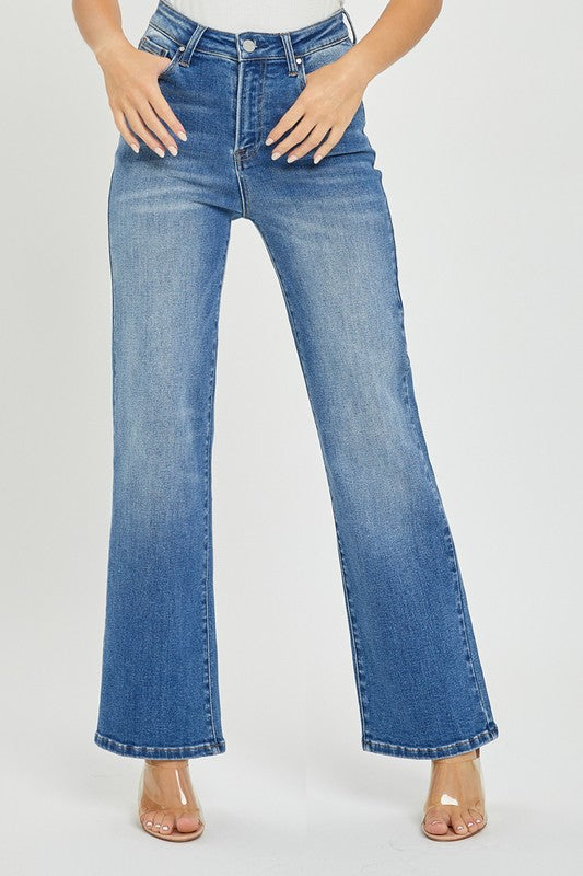 Risen High Rise Straight Jean