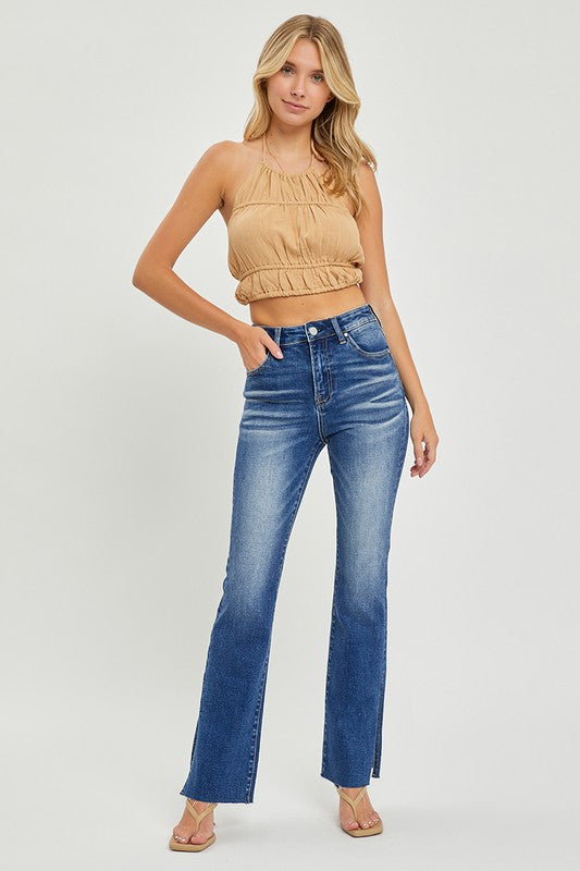 Risen High Rise Raw Hem