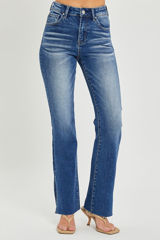 Risen High Rise Raw Hem