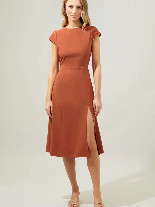Everbloom Cutout Midi Dress