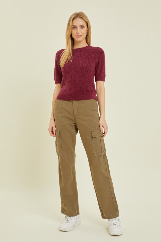 The Sweater Knit Top!