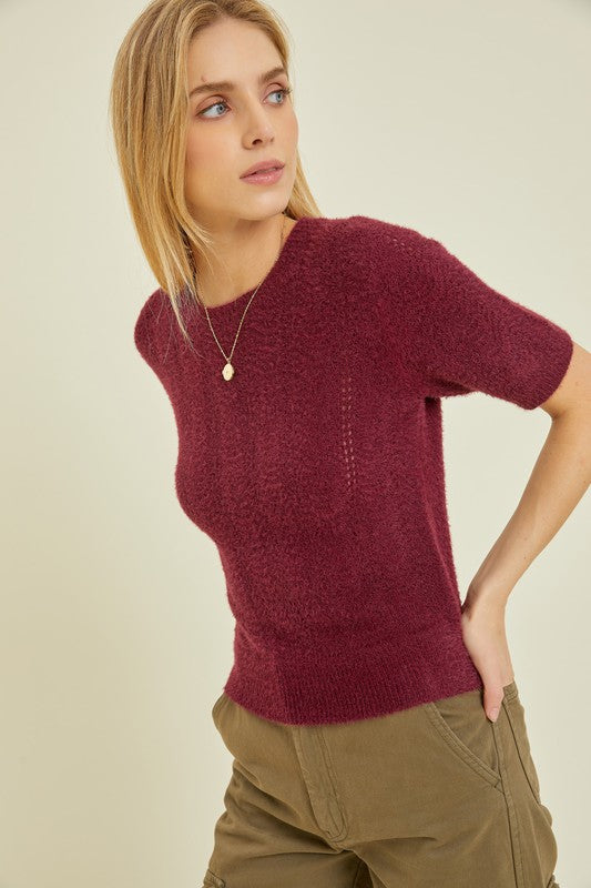 The Sweater Knit Top!