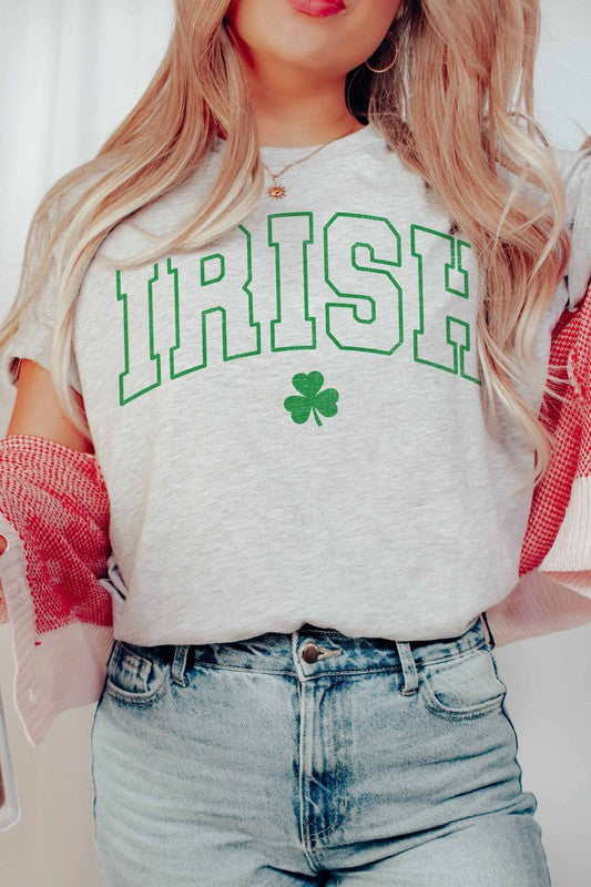 Oversized IRISH graphic tee!