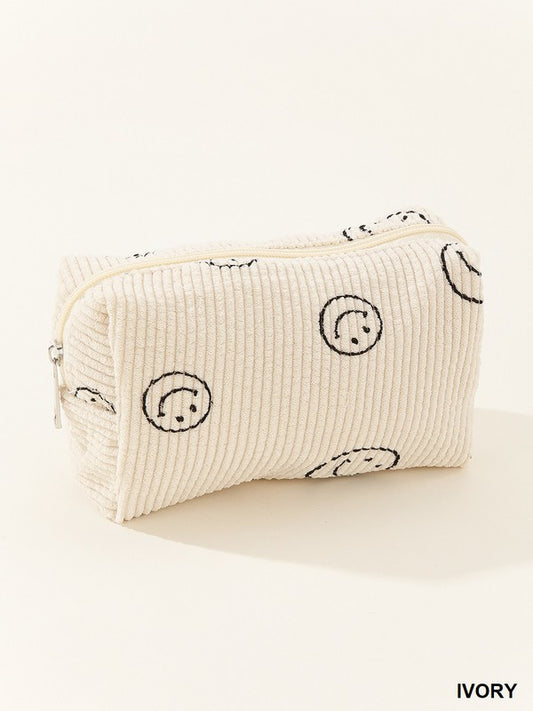 Smiley Cosmetic Bag