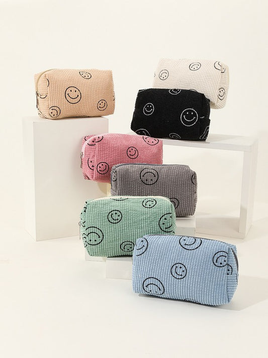 Smiley Cosmetic Bag