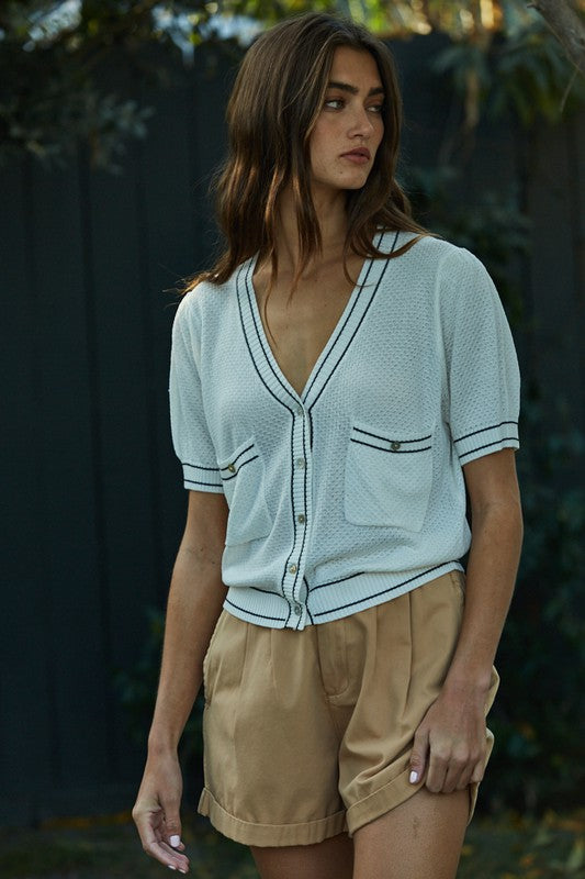Becky Cardigan Top