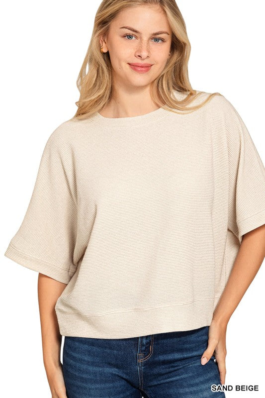 The Comfort Code Waffle Top