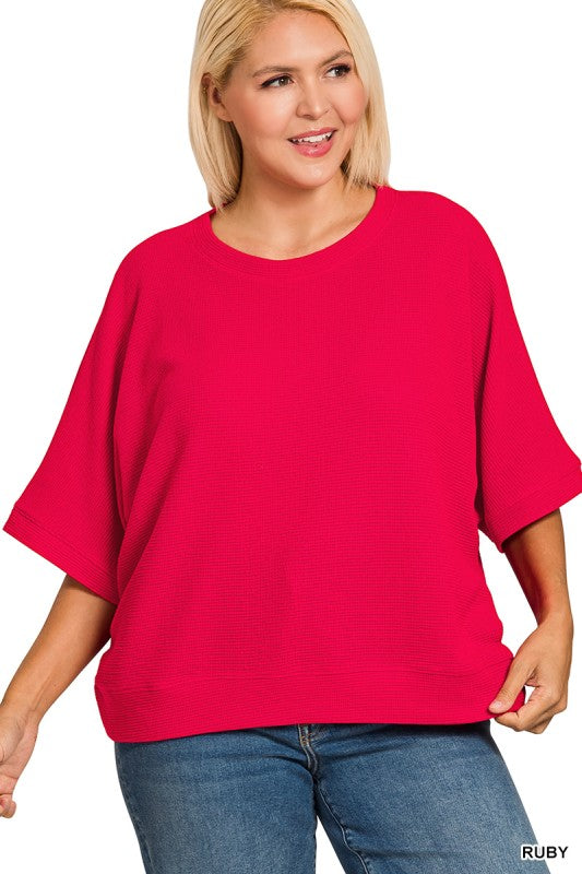 The Comfort Code Waffle Top