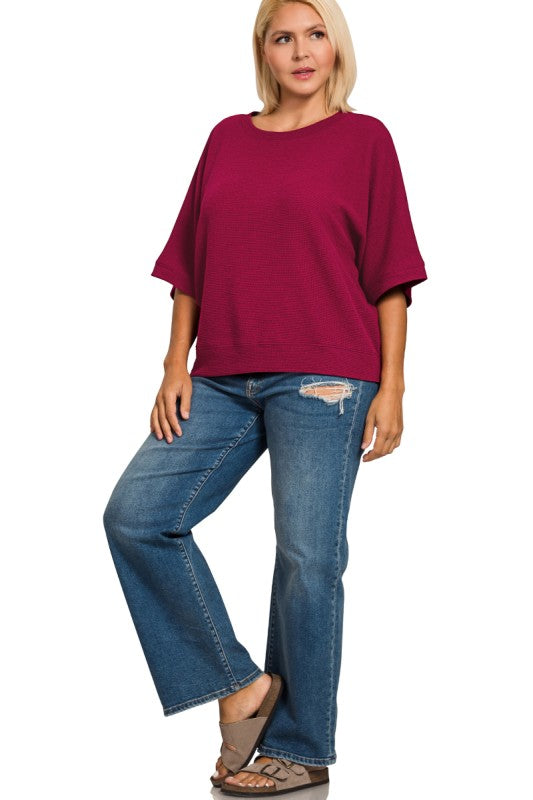 The Comfort Code Waffle Top