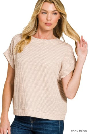 Everyday Basic Ribbed Tee!