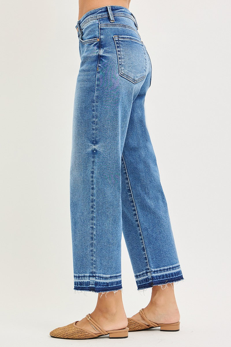 Slouchy Cropped Boyfriend Jeans
