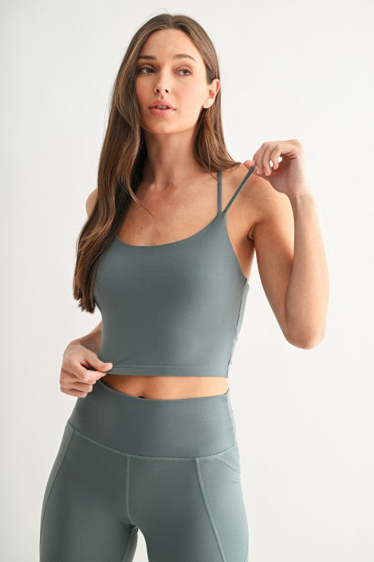 Venice Cloud Light Criss-cross Sports Bra