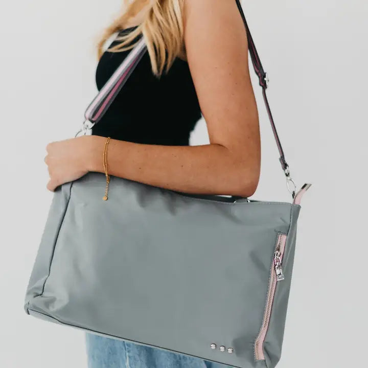 Nina Nylon Organizer Tote Bag
