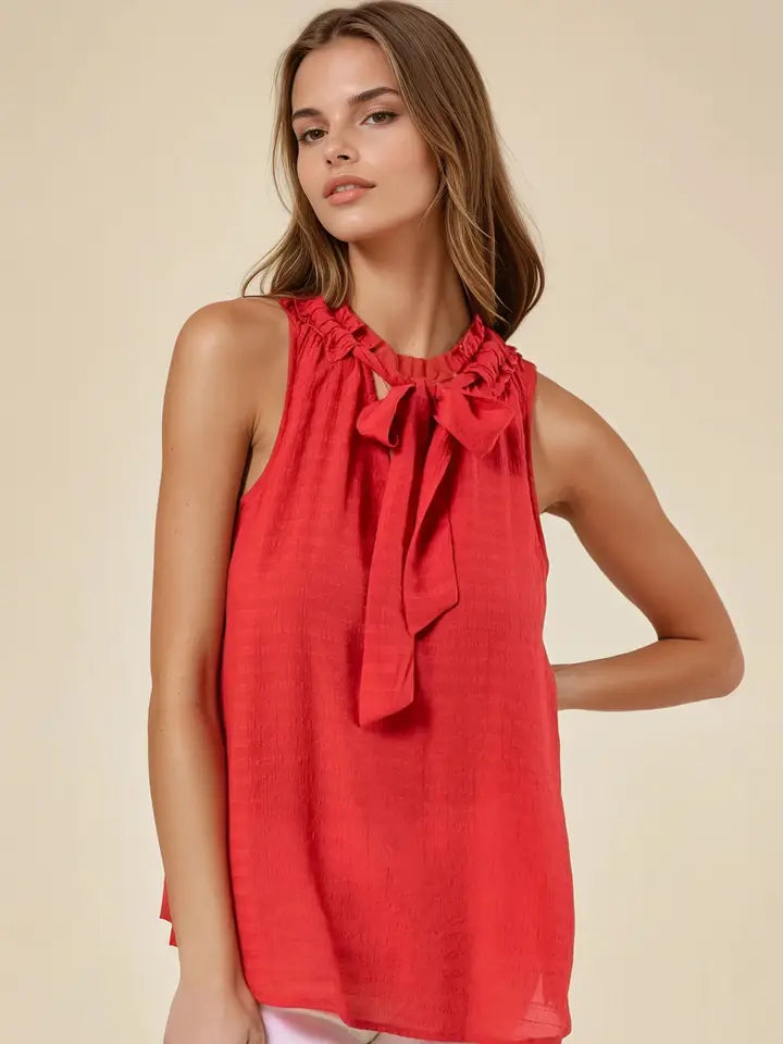 Tie Neck Top