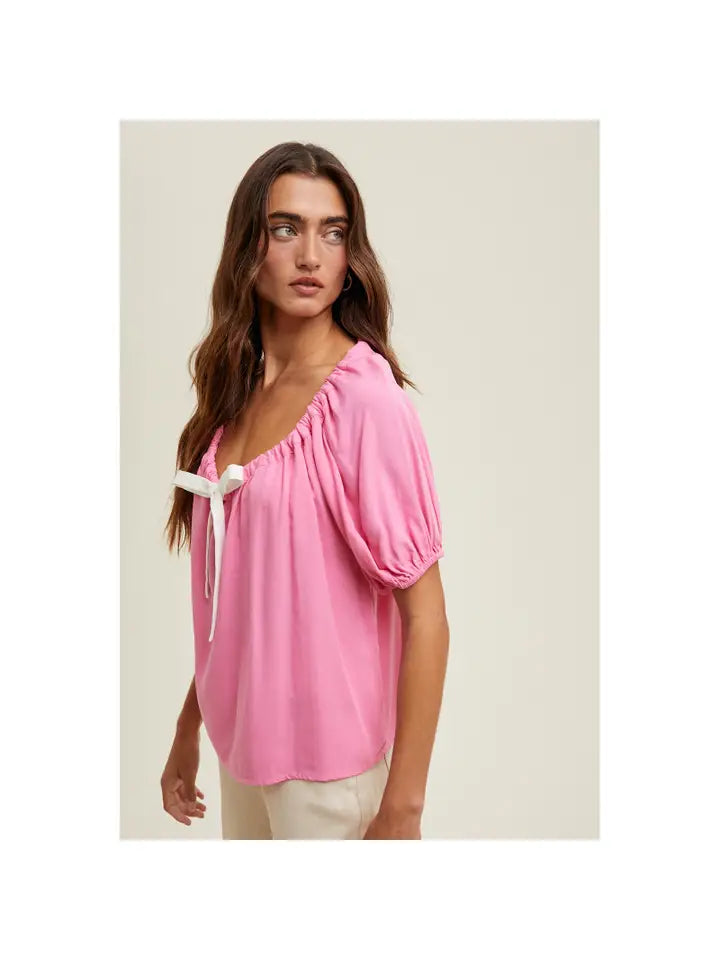 Front Self Tie Blouse