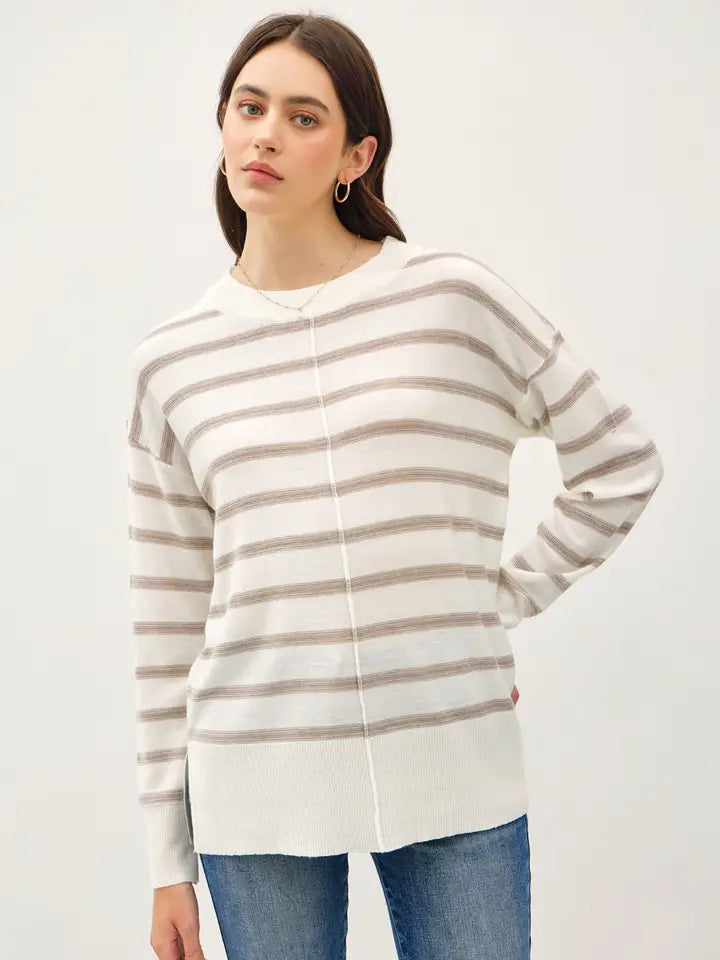 The Coastal Stripe Sweater 🐚