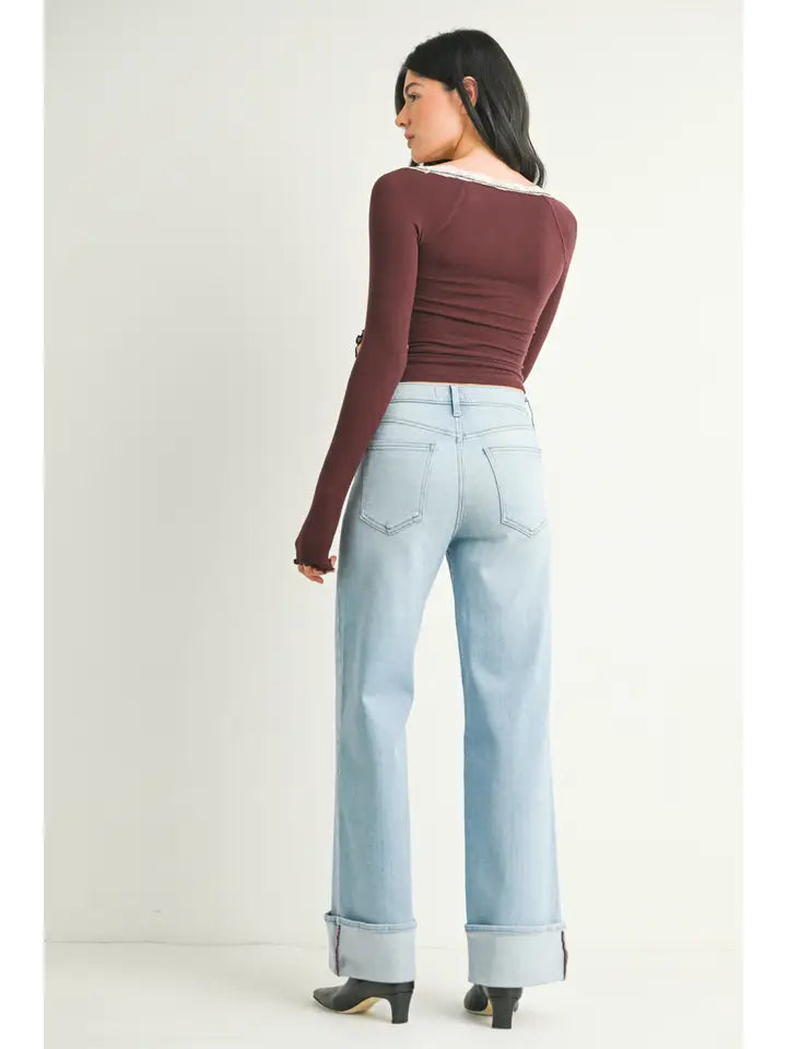 Lt - Cuffed Palazzo