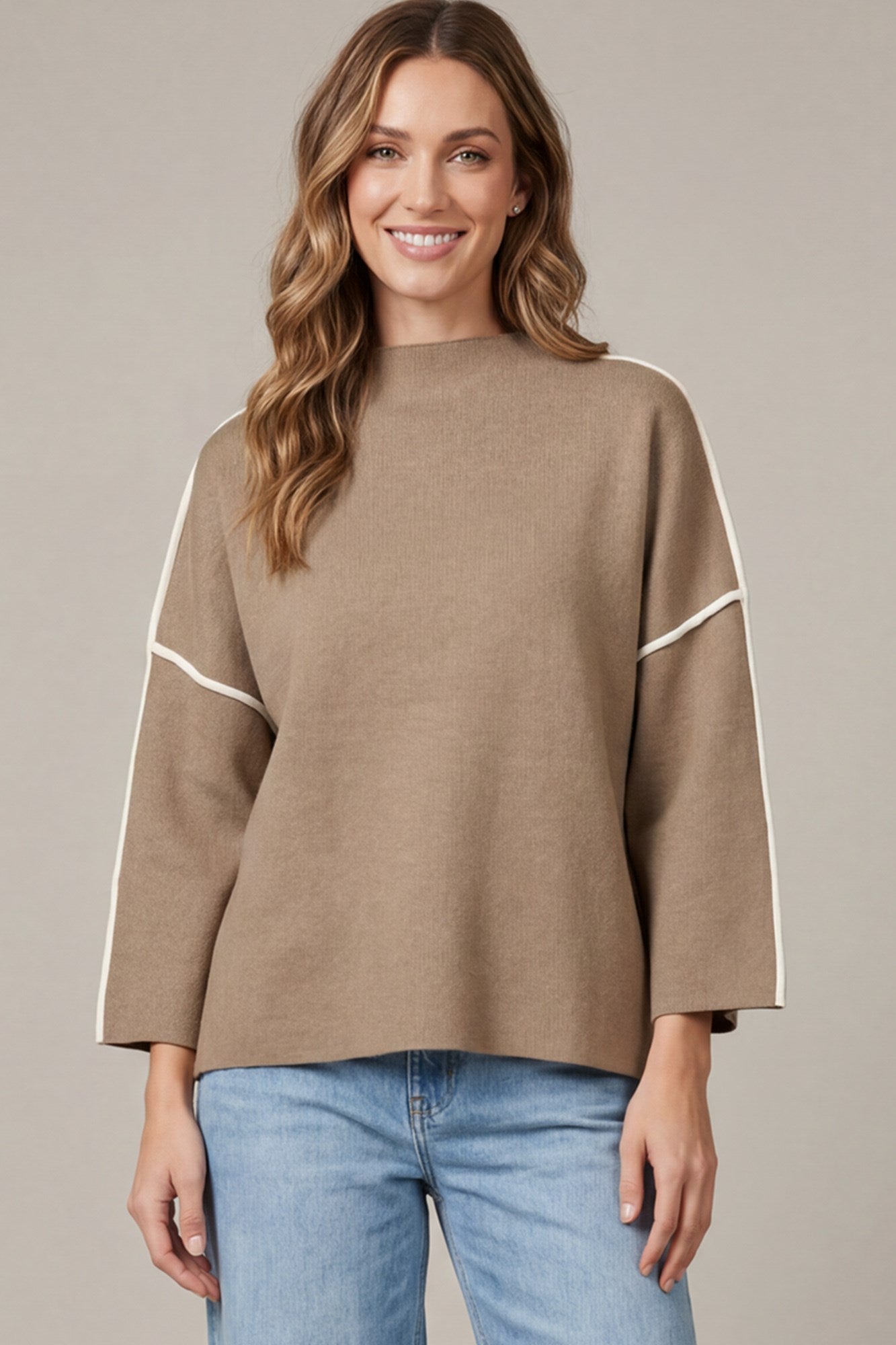 The Ridgeline Contrast Sweater