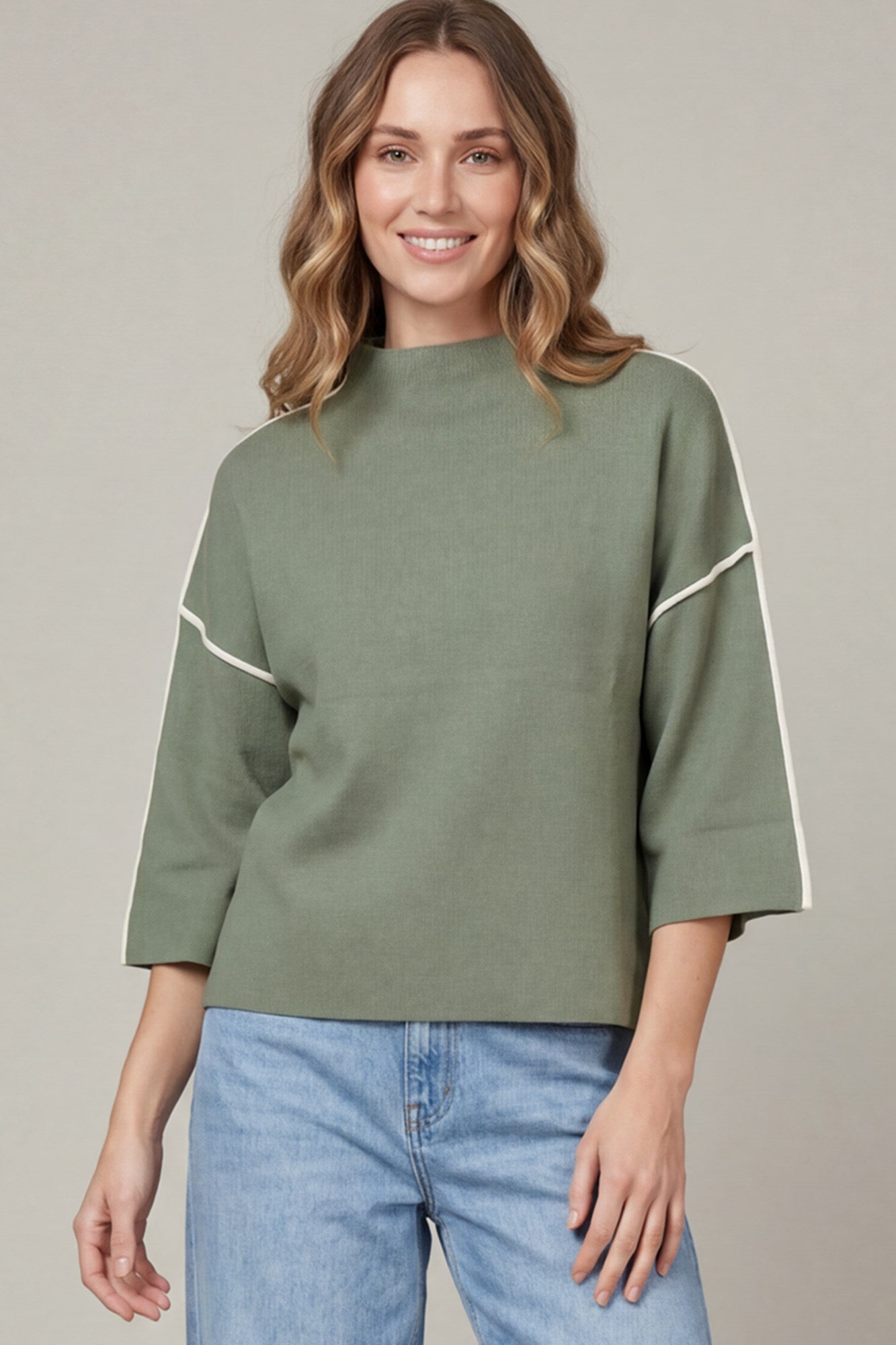 The Ridgeline Contrast Sweater