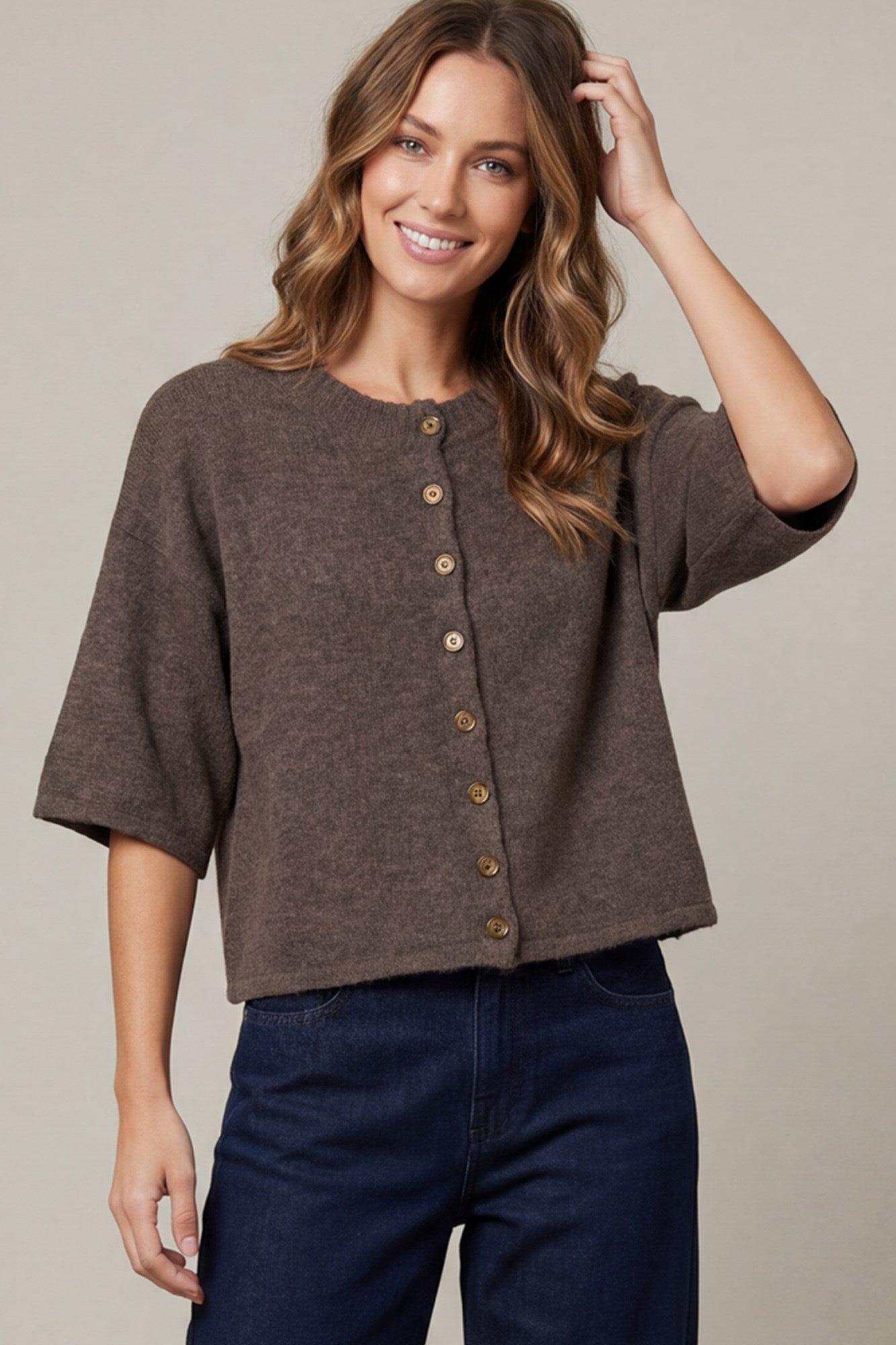 The Reese Button Sweater