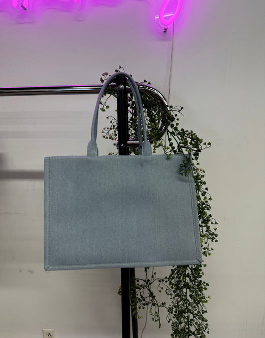 Denim tote