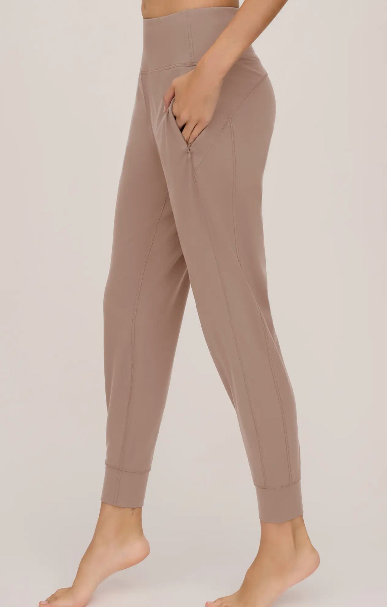 Brushed relaxed jogger
