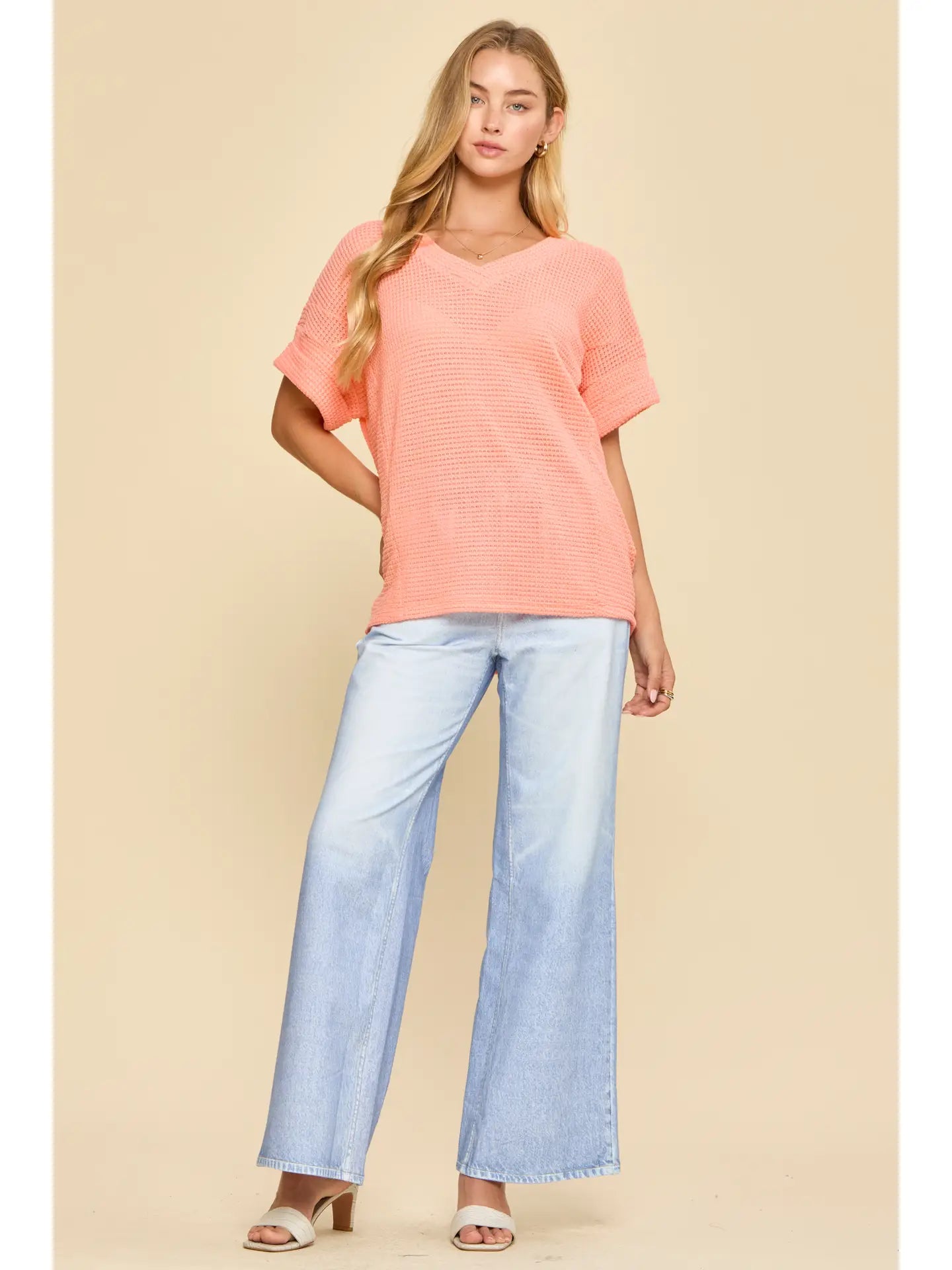 The Willow Waffle Top