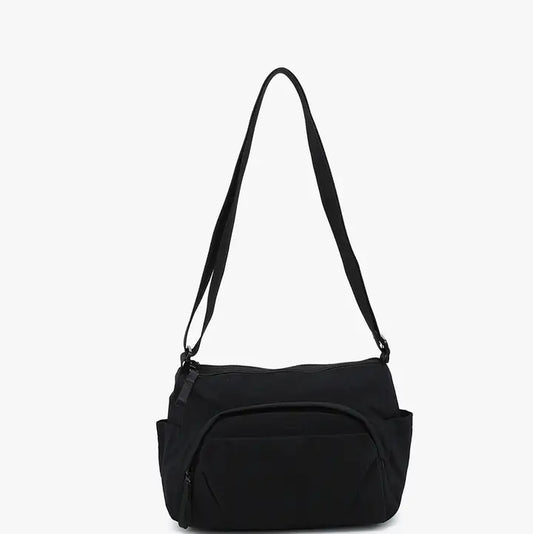 Arleth Nylon Multi-Compartment Crossbody Bag