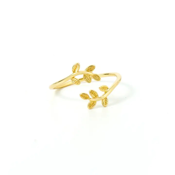 Adjustable Leaf Ring