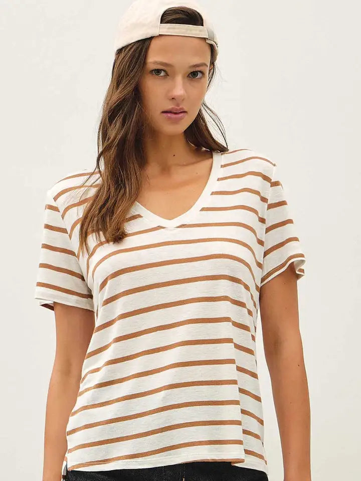 The Weekend Coast Stripe Tee