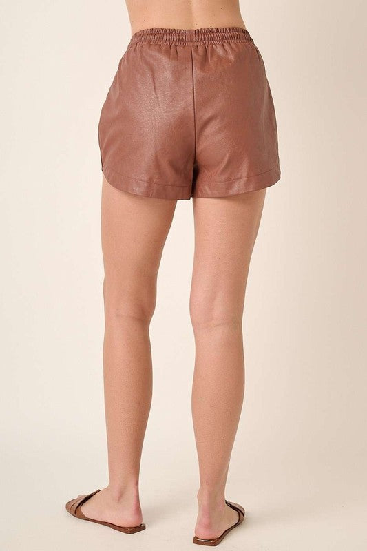 Leather Shorts