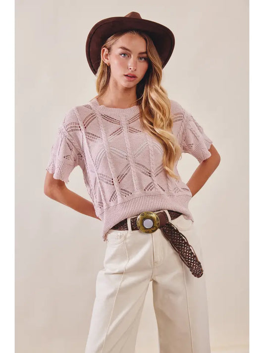 Coastal Breeze Knit Top