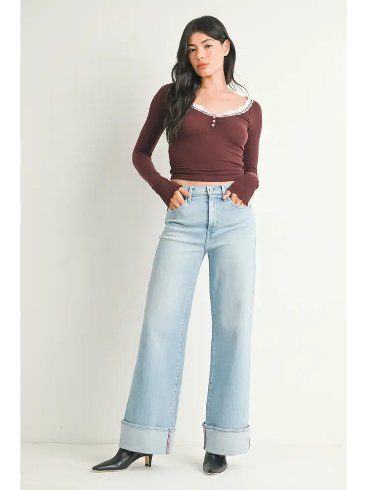 Lt - Cuffed Palazzo