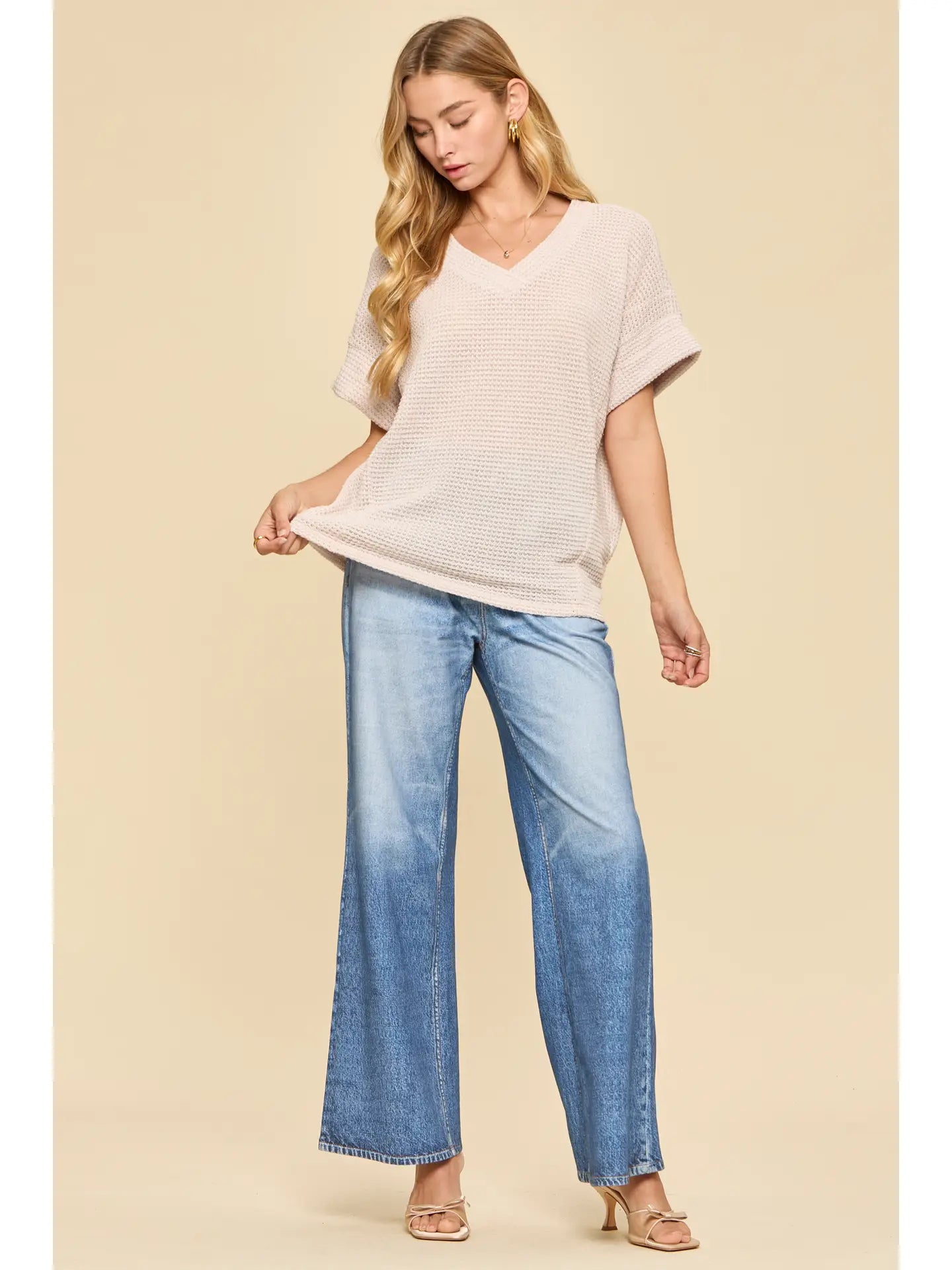 The Willow Waffle Top