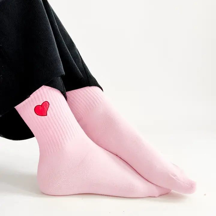 My Heart Valentines Mid-Calf Socks