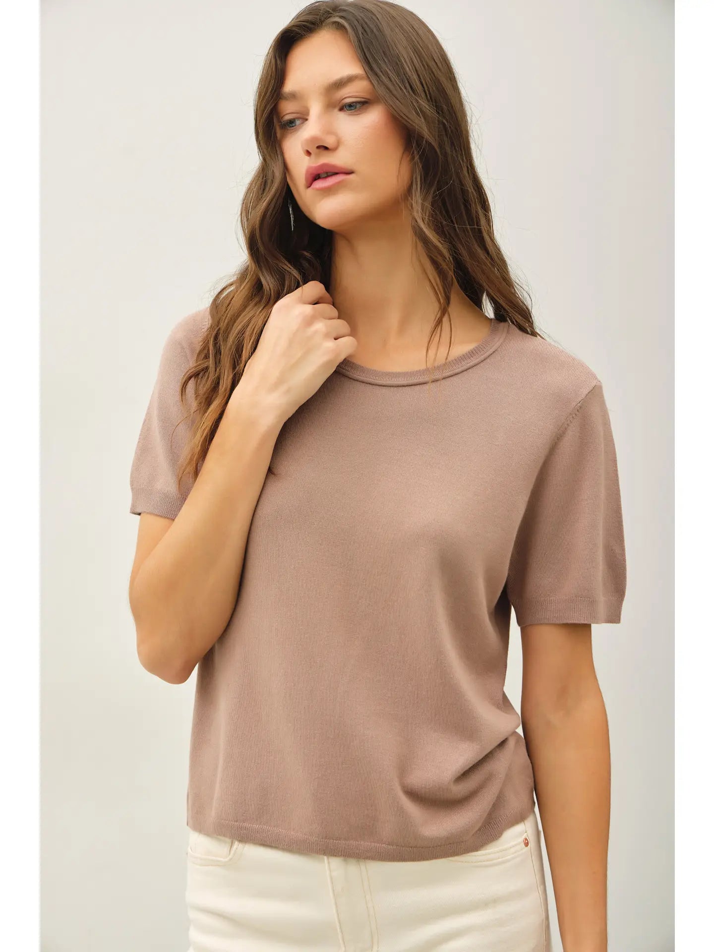 Everyday Luxe Knit Tee