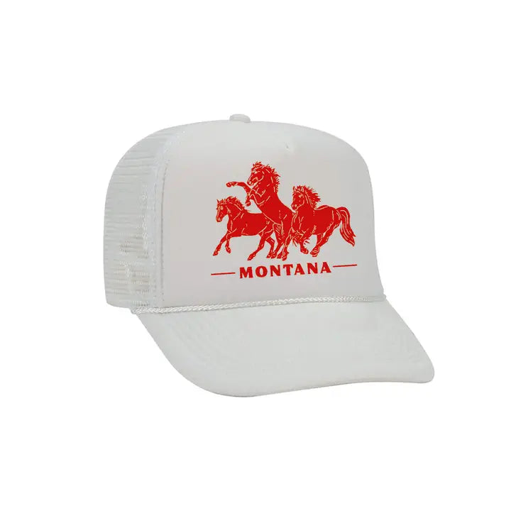 Horsepower Montana Trucker Hat