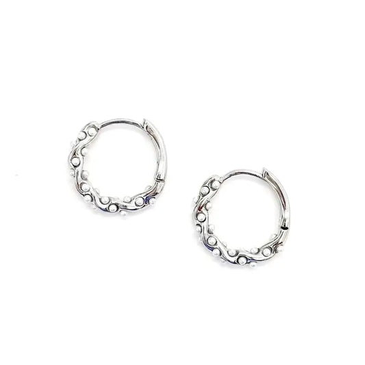 Ellie Pearl Hoops