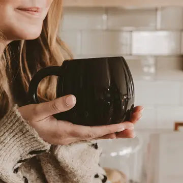 Black Pumpkin Coffee Mug