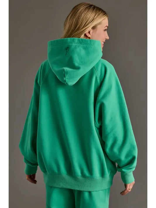 Green Panache Hooded Sweatshirt
