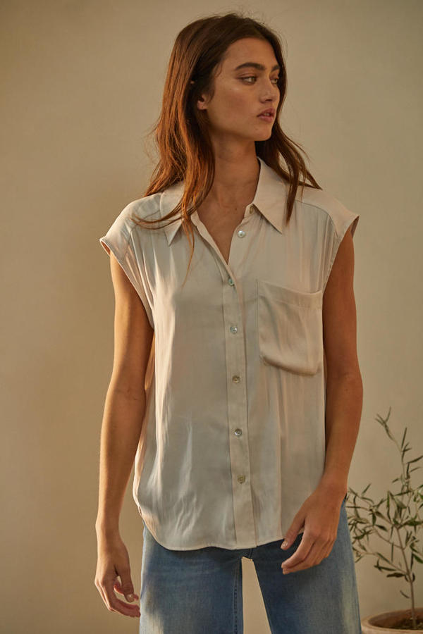 Skyline Satin Top