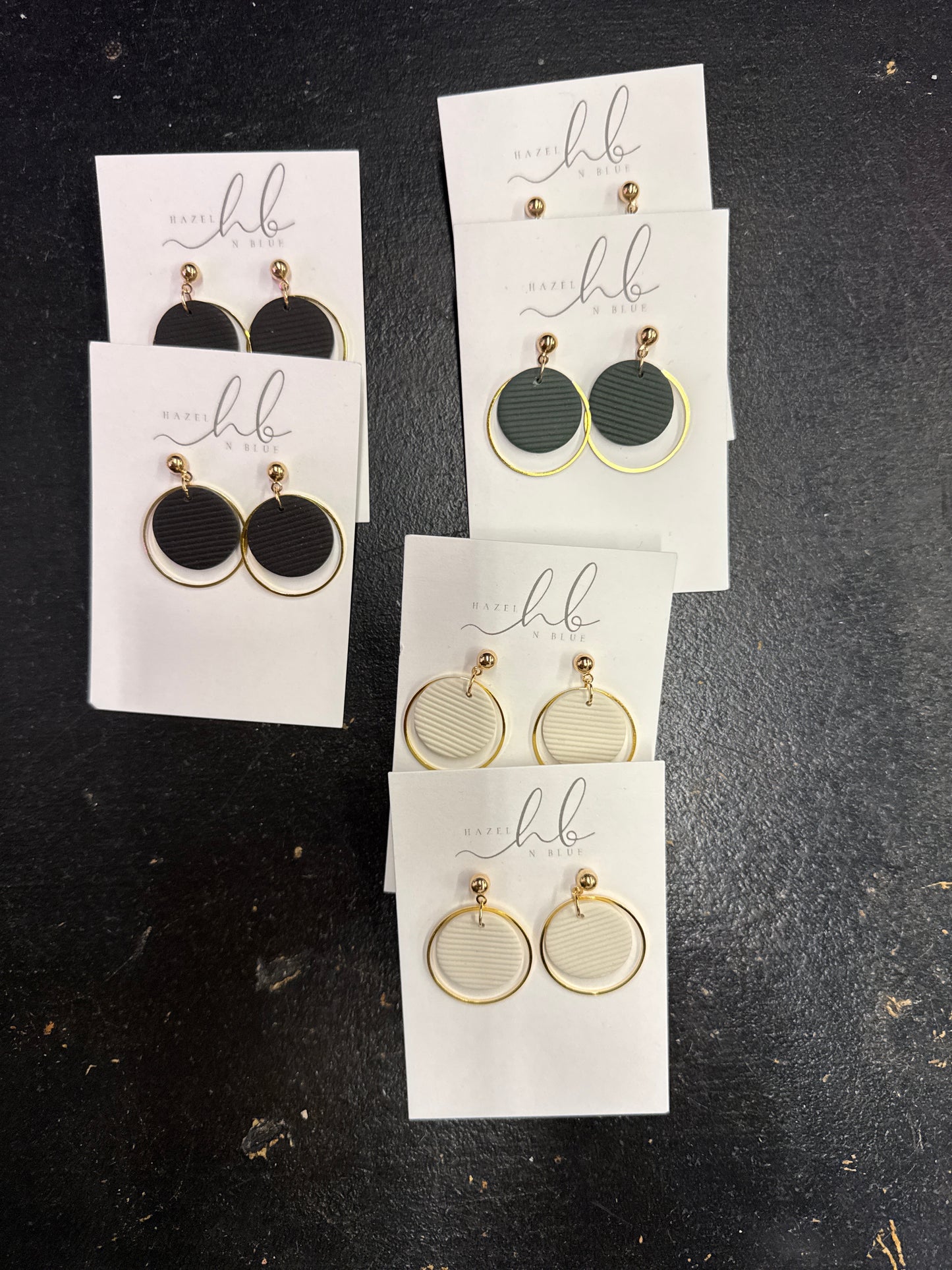 Clay danity earrings