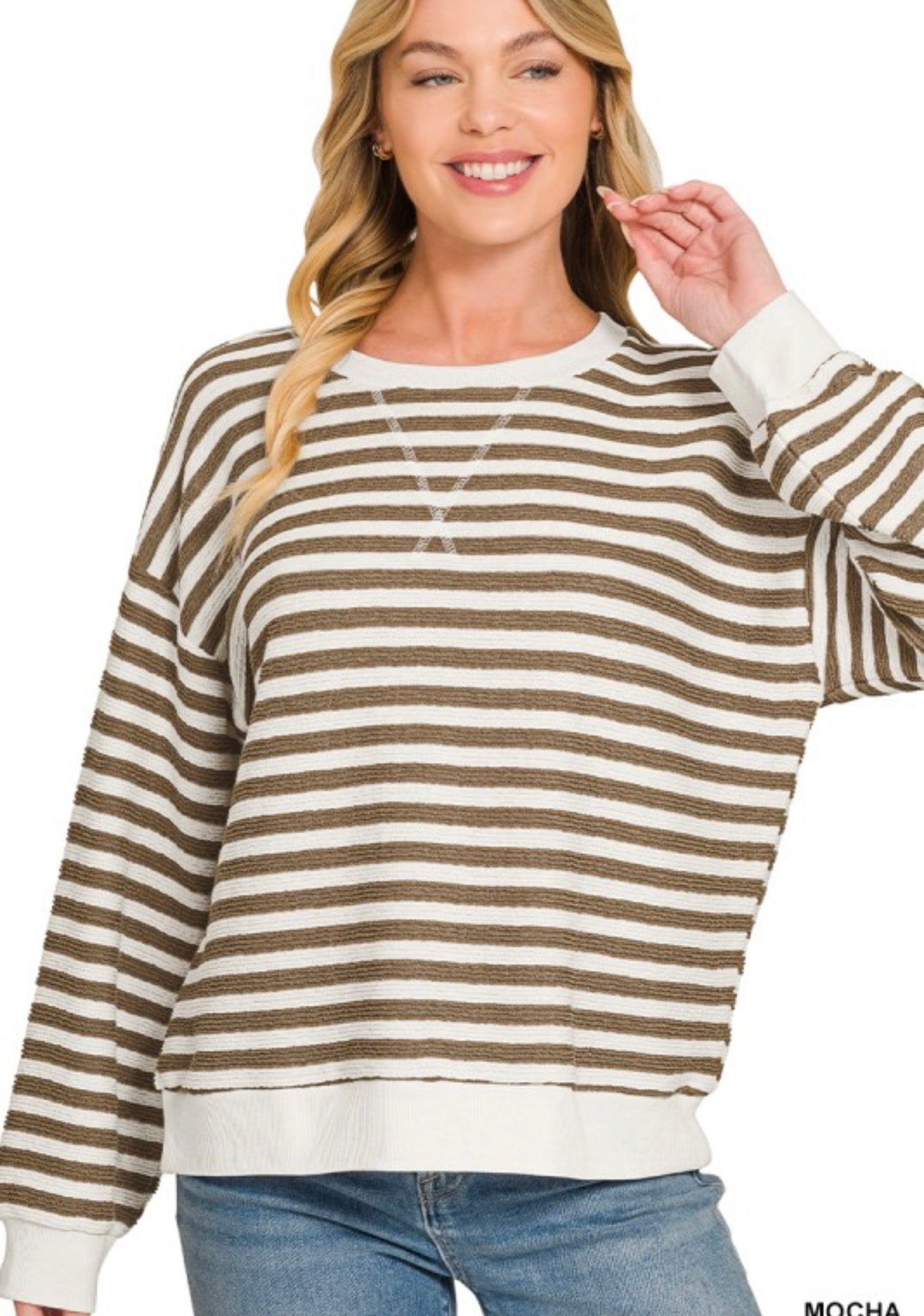Coastal Stripe Pullover