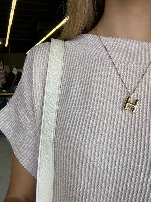 Everyday Basic Ribbed Tee!