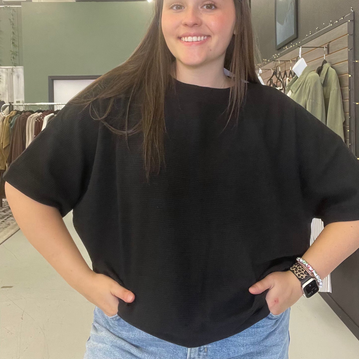 The Blair Textured Top